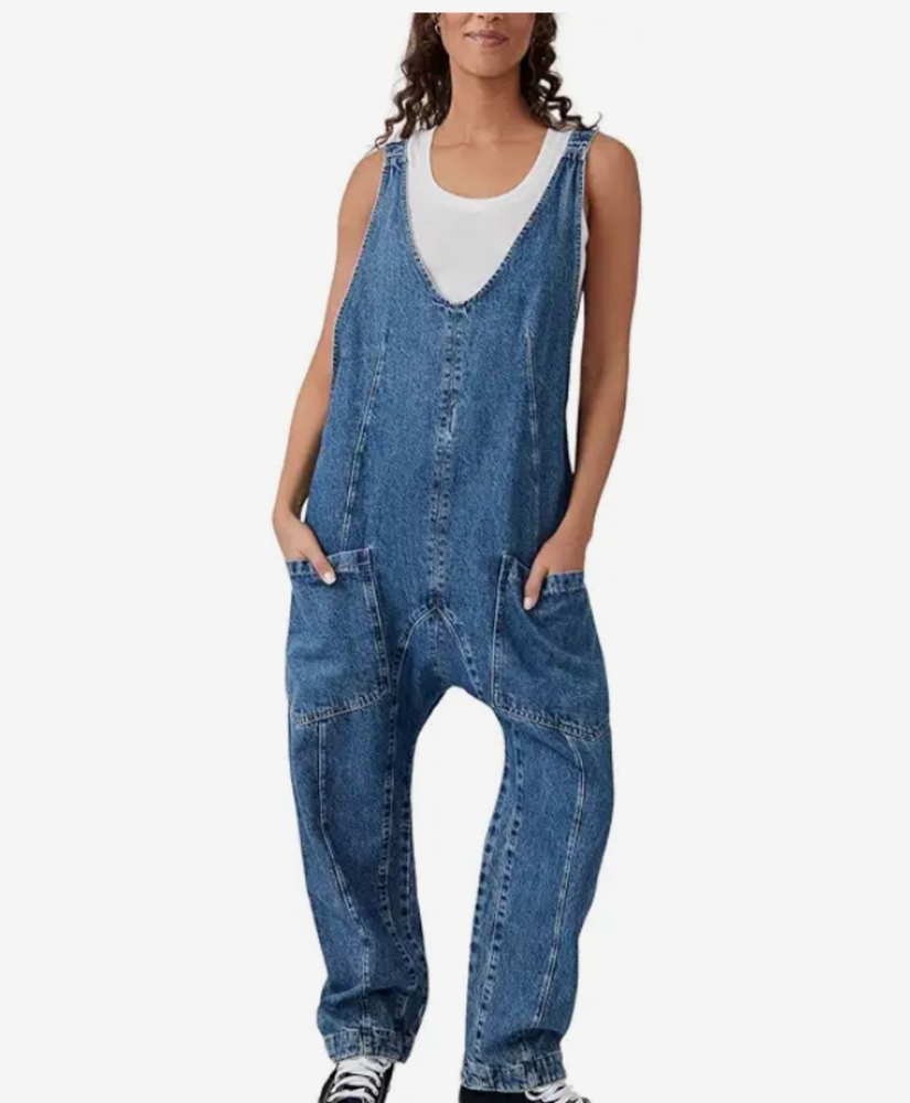 Free People High Roller Jumpsuit in Medium